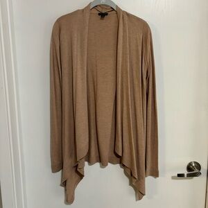 Ann Taylor Open Cardigan | Medium | Camel